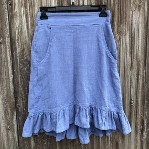 Cato High Low Skirt Blue size Extra‎ Small
